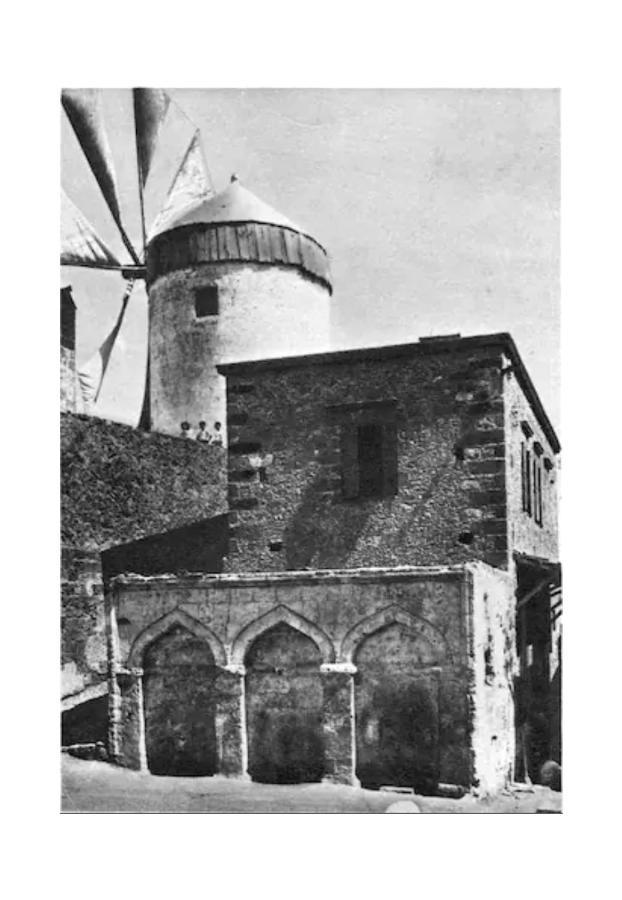 A Medieval Windmill Tower With Magnificent View Rhodes City Ngoại thất bức ảnh